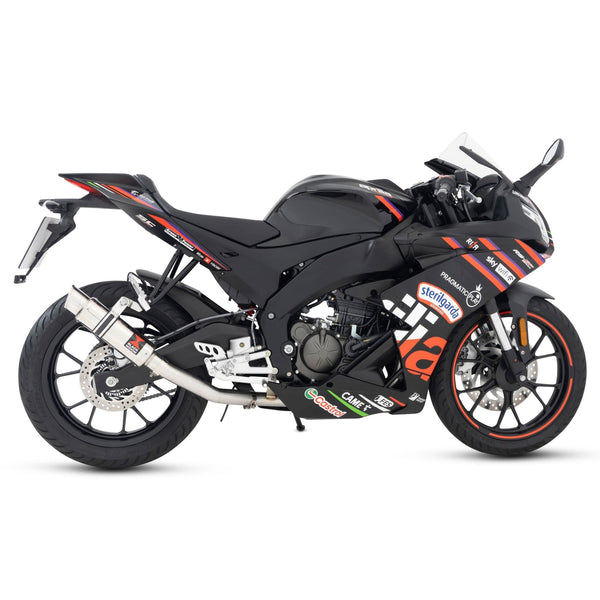 Aprilia RS 125 230mm round silencer 230SR
