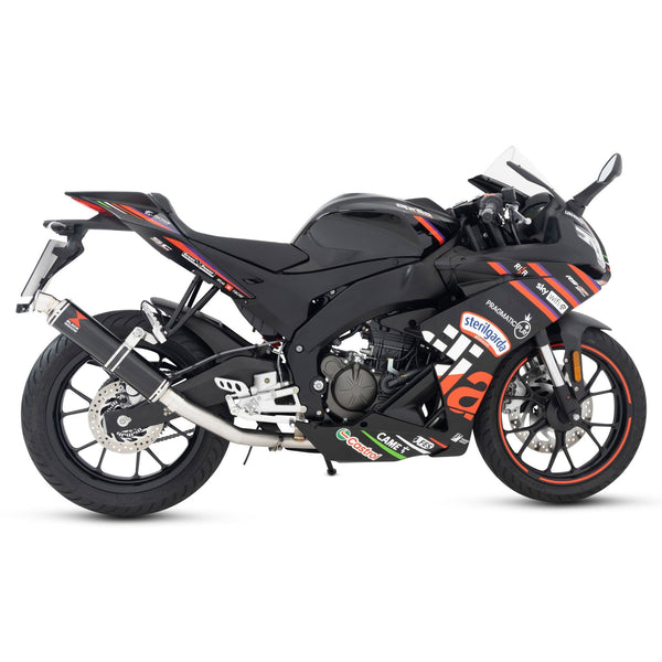 Aprilia RS 125 350mm round silencer BN35R