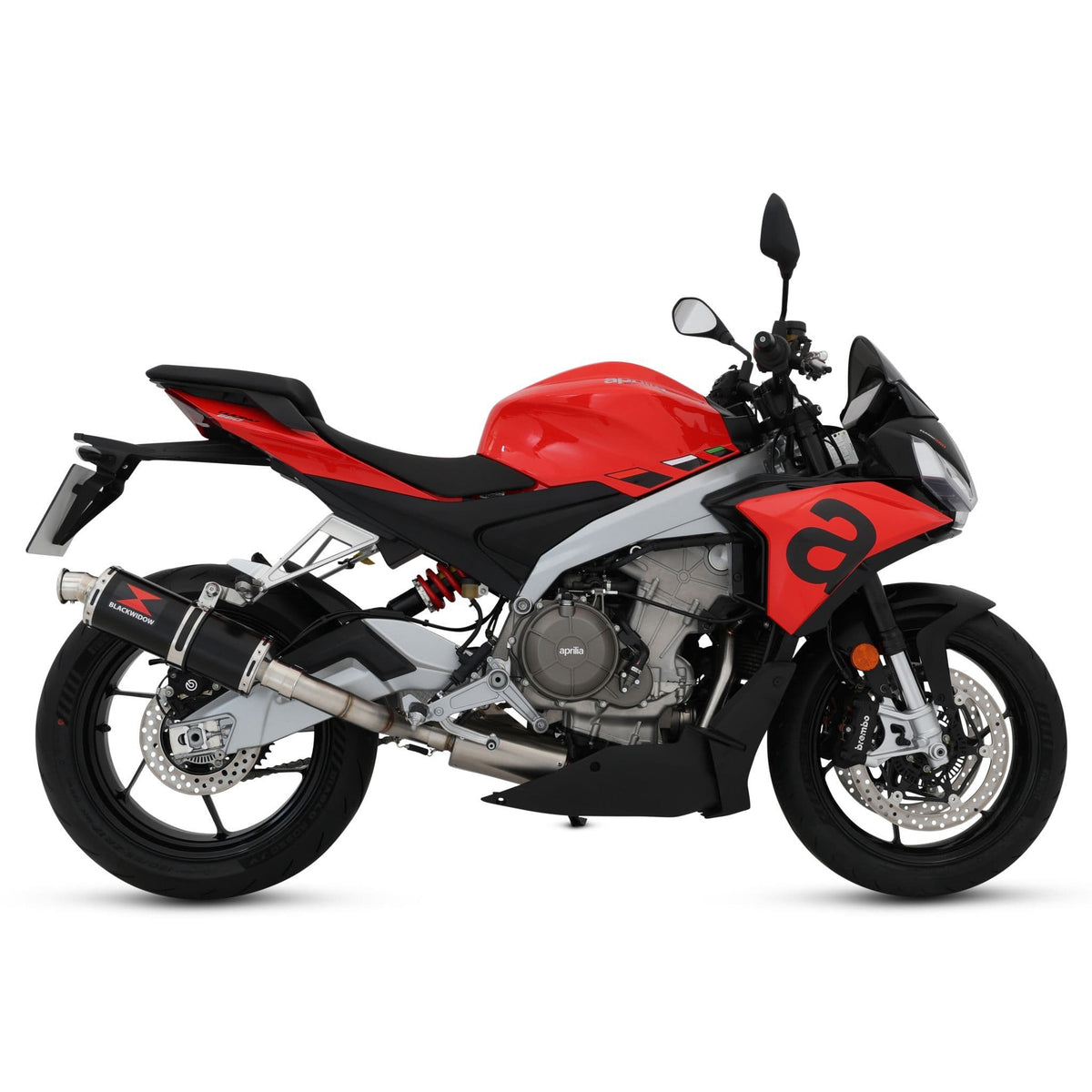 Aprilia RS 660 300mm round silencer black