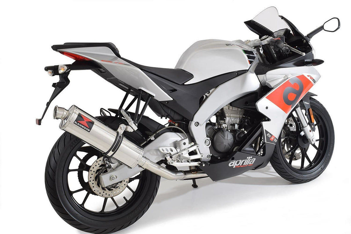 Aprilia RS4 125 400mm oval silencer 400SS