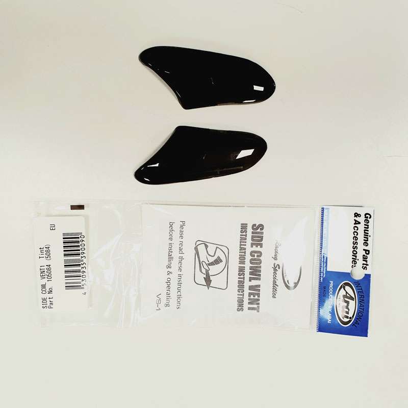 Arai Viper/vx-3 Ug Duct Cowl Vent Dark Smoke