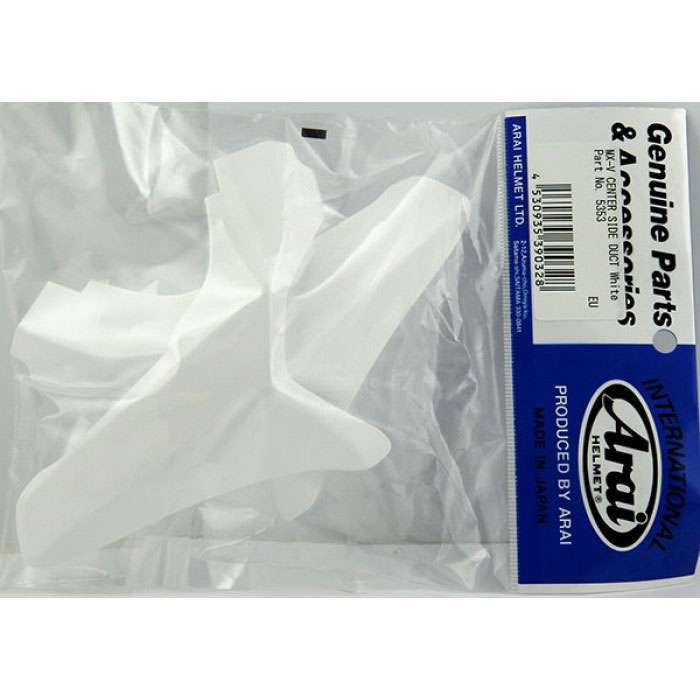 Arai Upper Rear Side Air Intake Mx-v White