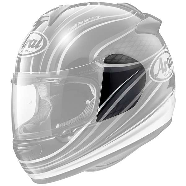 Arai Side Pods J-type Replica Mamola Black