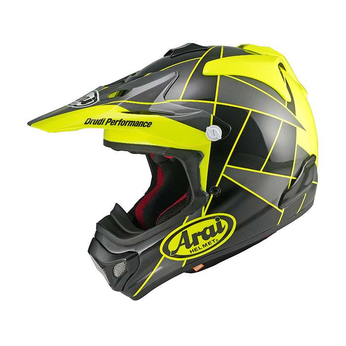 Arai Mx-v Evo Peak Helmet Yellow