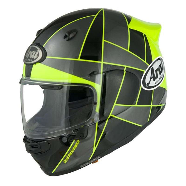 Arai Quantic Peak Helmet Yellow