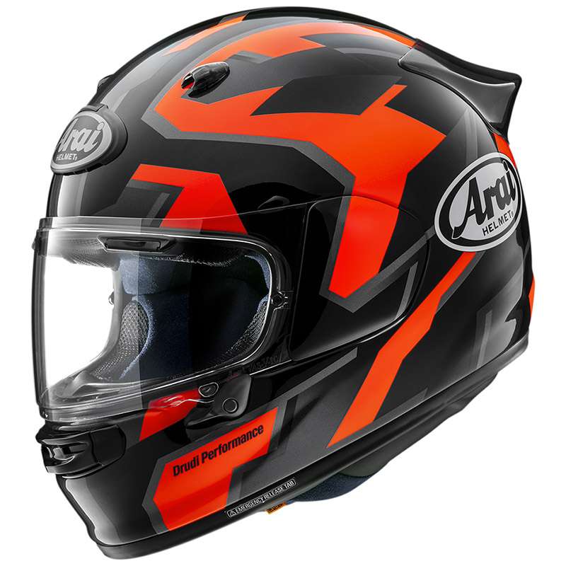 Arai Quantic Robotik Helmet Red