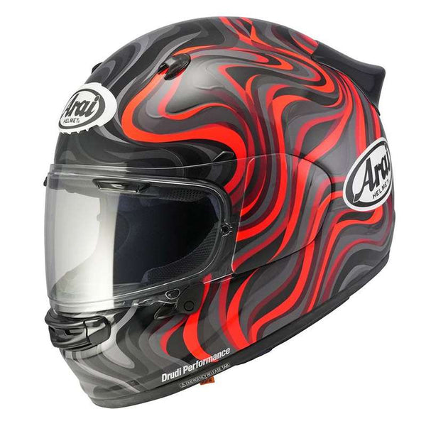 Arai Quantic Swirl Helmet Red