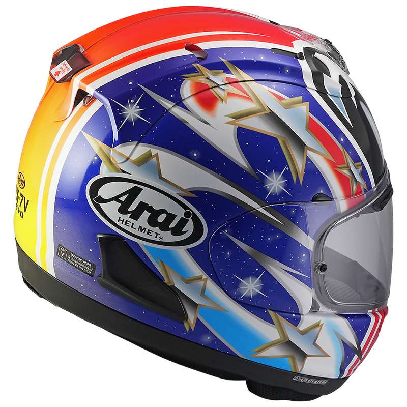 Arai Rx-7v Evo Nakano Helmet Red