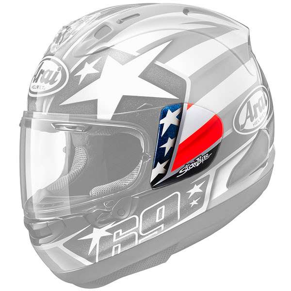 Arai Vas-v Side Pods Hayden