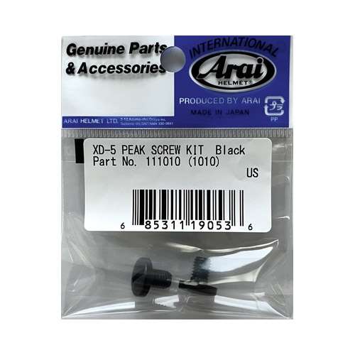 Arai Tour-x5 Peak Screws Black