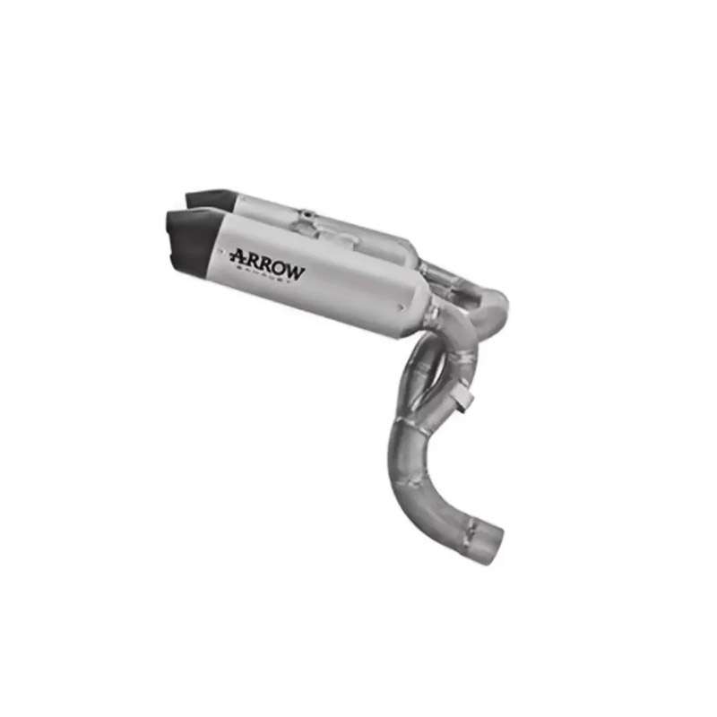 Arrow Round Sil Slip-On Exhaust for Ducati Panigale V2 2025
