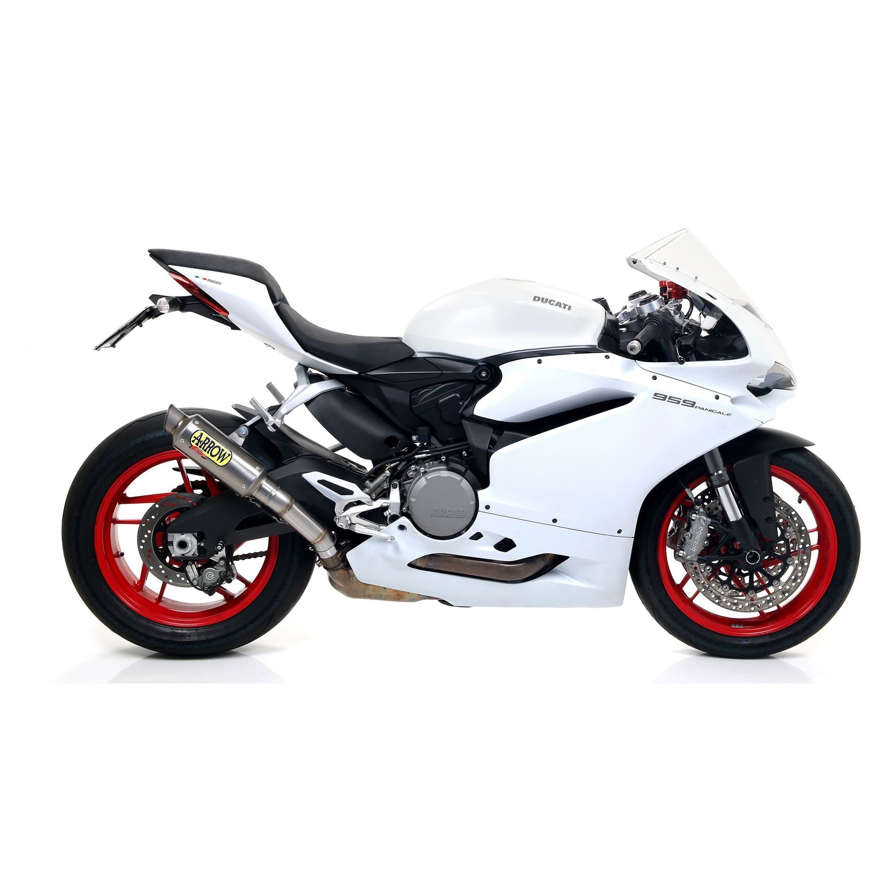 Arrow GP2 Slip-On Exhaust for Ducati Panigale 959