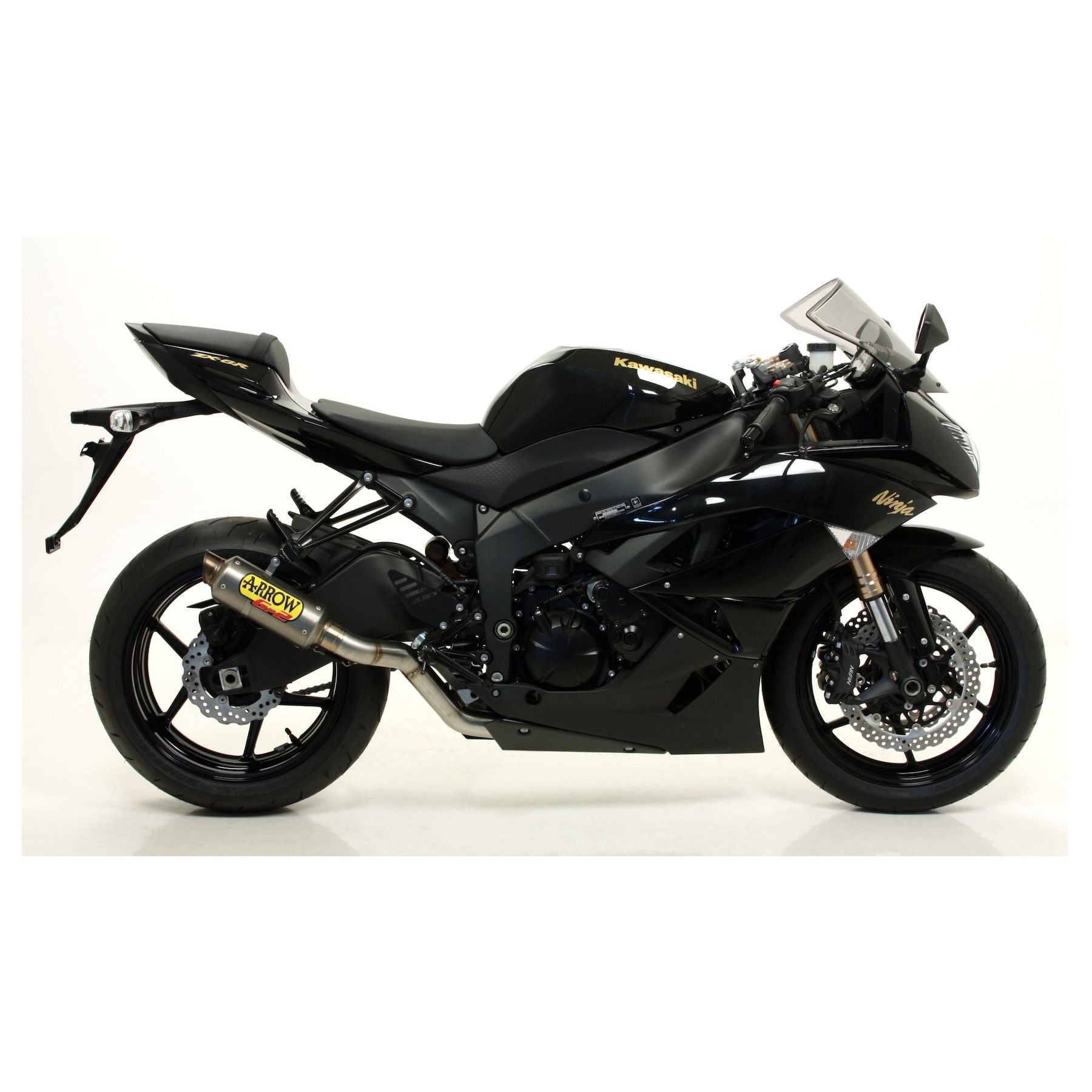 Arrow GP2 Slip-On Exhaust for Kawasaki ZX-6R