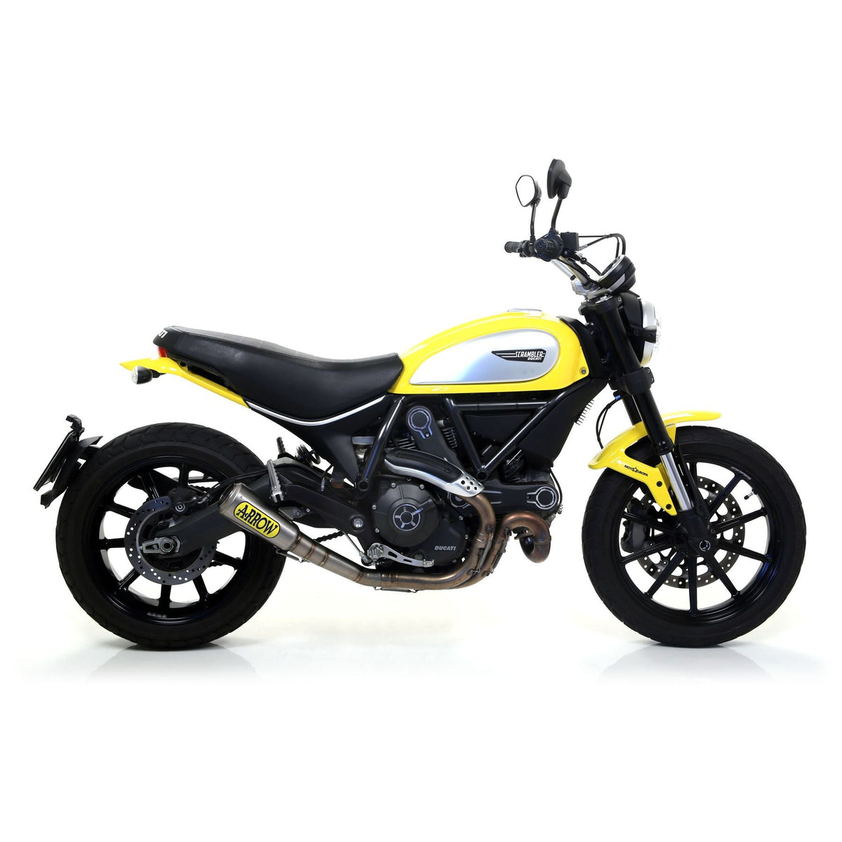 Arrow Pro-Race Slip-On Exhaust for Ducati Scrambler Icon