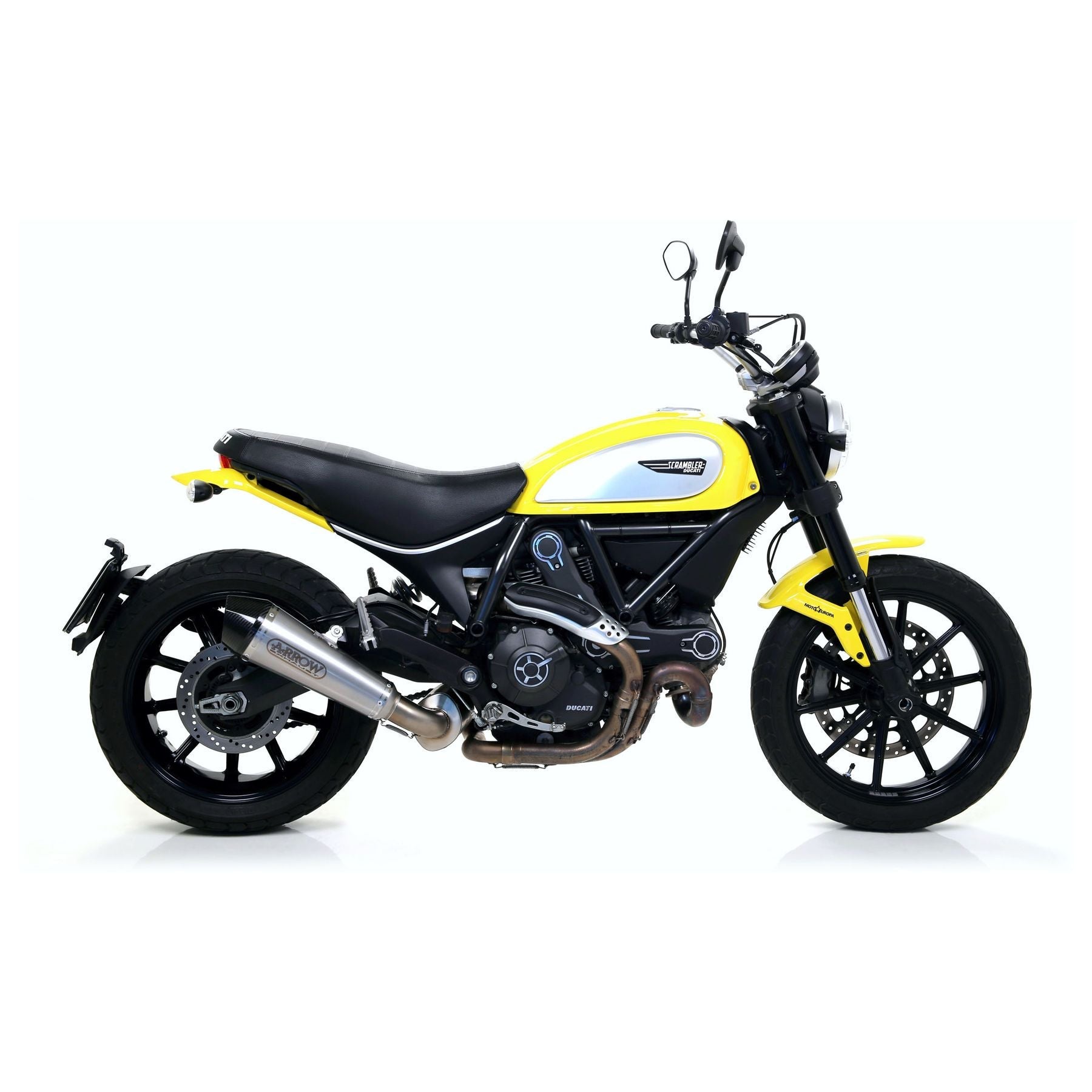 Arrow X-Kone Slip-On Exhaust for Ducati Scrambler Icon