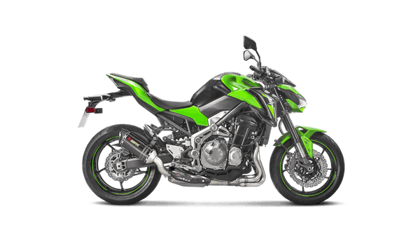 Akrapovic Carbon Slip-On Exhaust Kawasaki Z900 2017-2019