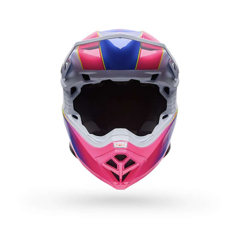 Bell Moto-10 Mips Falcon Helmet White Pink