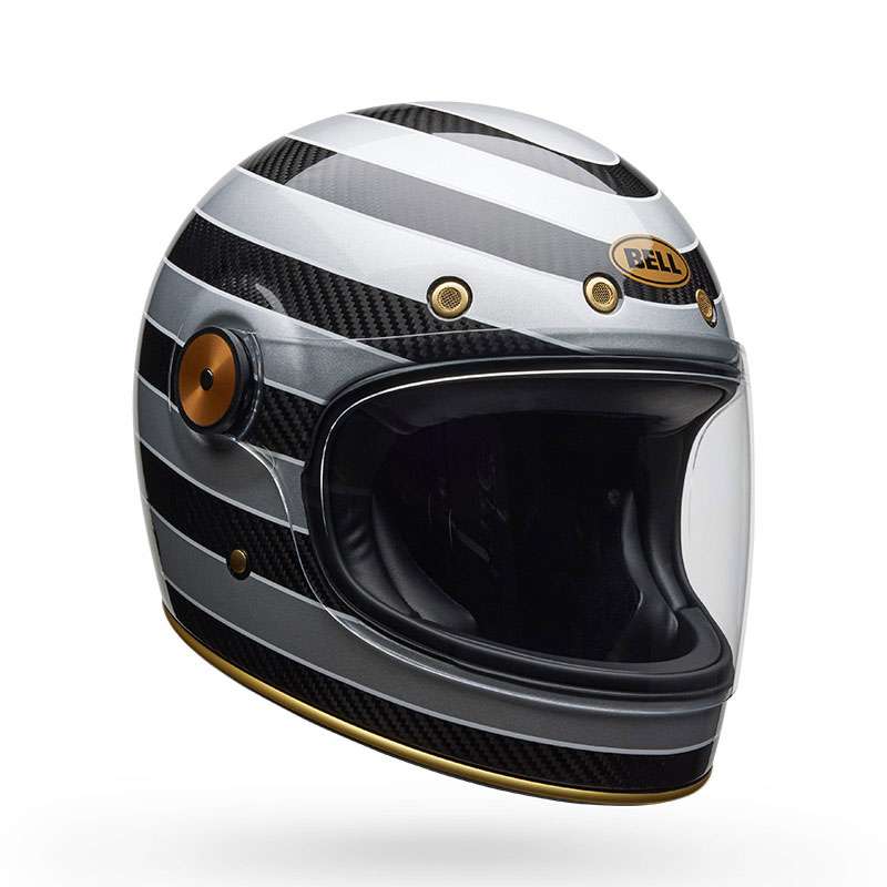 Bell Bullitt Gt Carbon Roland Sand Temple Helmet Silver