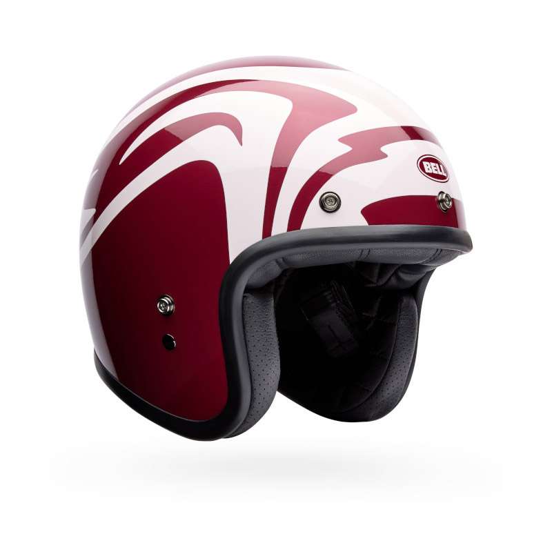Bell Custom 500 Ece06 Slap Helmet Red