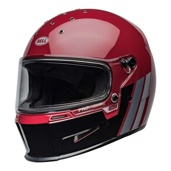 Bell Eliminator Ece6 Gt Brick Helmet Red Black