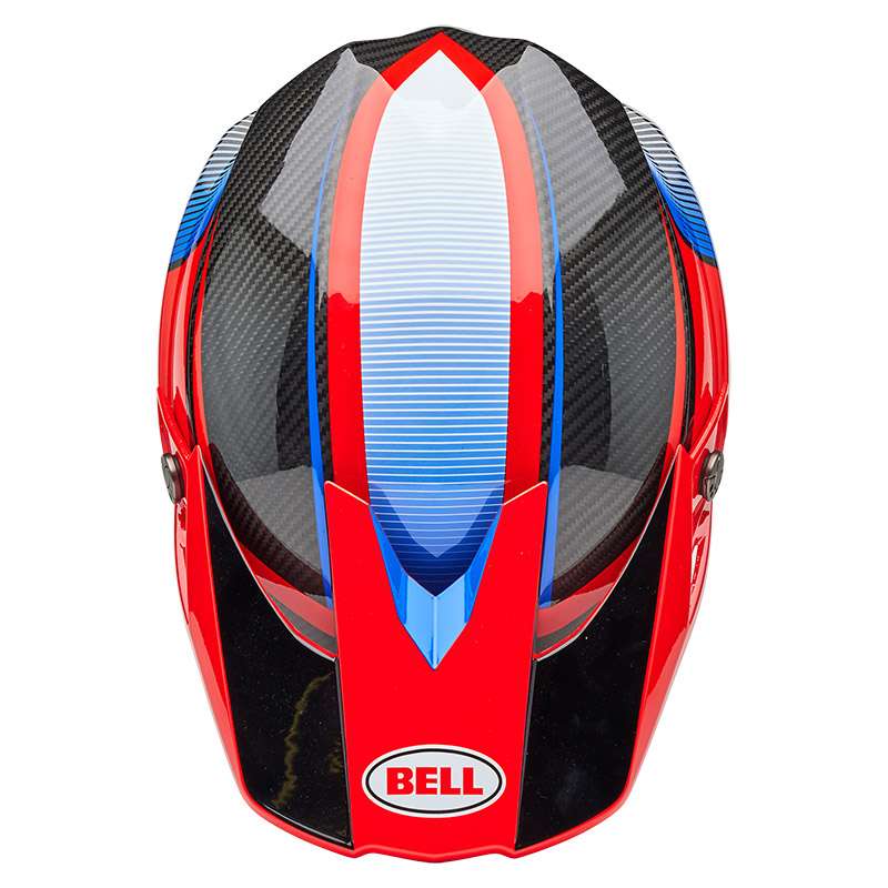 Bell Moto-10 Spherical Evade Helmet Red