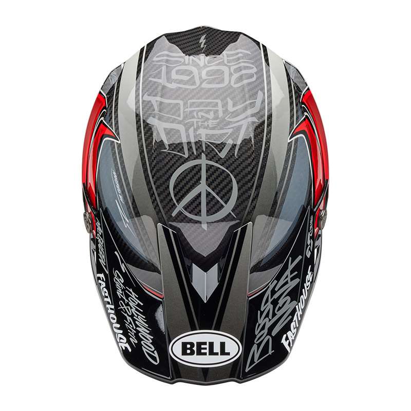Bell Moto-10 Spherical Fasthouse Ditd 25 Red
