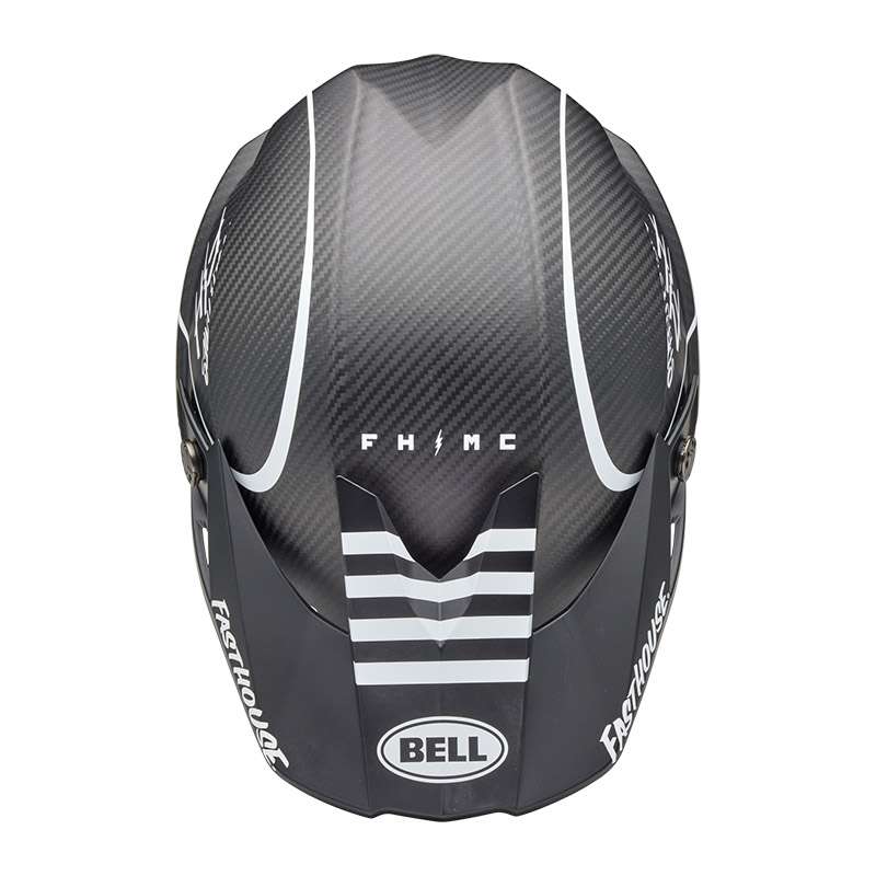 Bell Moto-10 Spherical Fasthouse Raven Helmet Matt