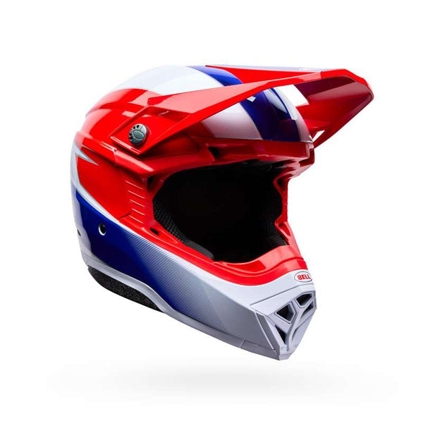 Bell Moto-10 Mips Falcon Helmet Red White