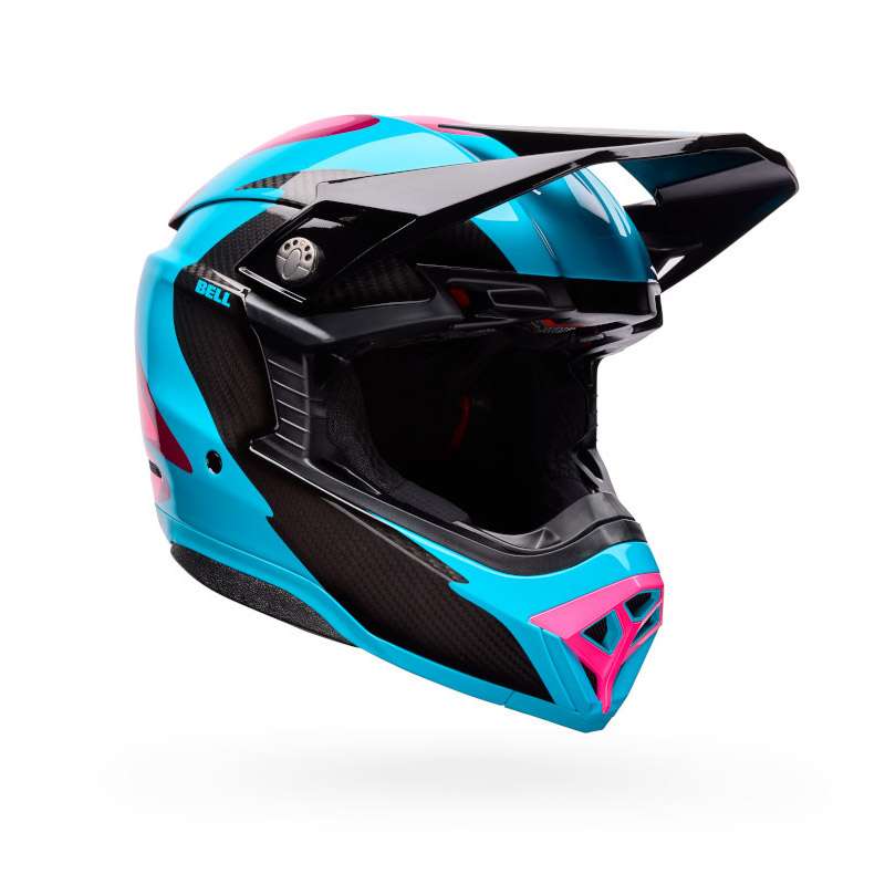 Bell Moto-10 Spherical Fluid Helmet Green Pink