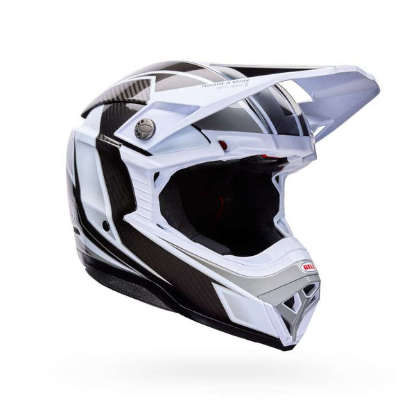 Bell Moto-10 Spherical Grid Helmet White Black