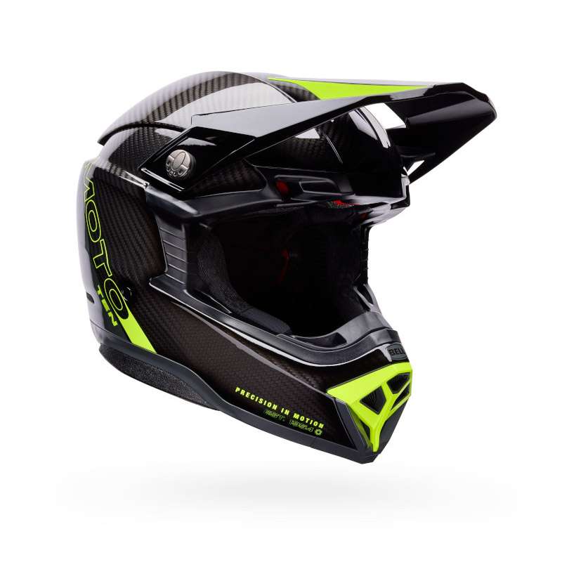 Bell Moto-10 Spherical Strike Helmet Yellow