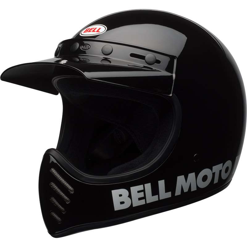 Bell Moto-3 Ece6 Classic Helmet Black Gloss
