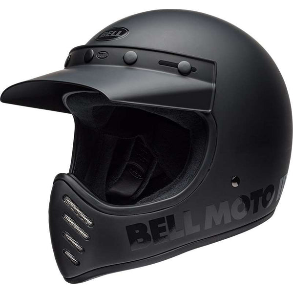Bell Moto-3 Ece6 Classic Helmet Black Matt