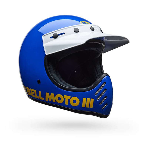 Bell Moto-3 Ece6 Classic Helmet Blue