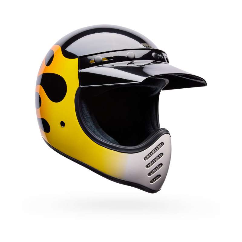 Bell Moto-3 Ece6 Flint Helmet Yellow Black