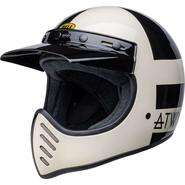 Bell Moto-3 Ece6 Atwyld Orbit Helmet White Black