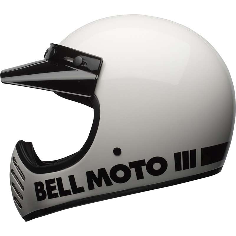 Bell Moto-3 Ece6 Classic Helmet White