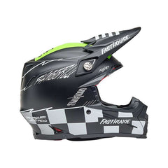 Bell Moto-9s Flex Fasthouse Smokebomb Black Yellow
