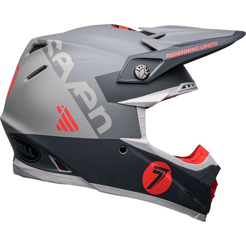 Bell Moto-9s Flex Seven Vanguard Helmet Charcoal
