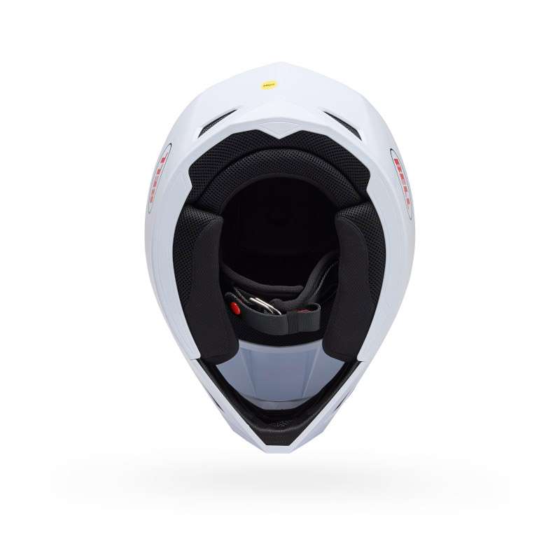 Bell Mx-10 Mips Youth Solid Helmet White