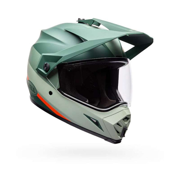 Bell Mx-9 Adv Mips Ece6 Trail Helmet Green Orange