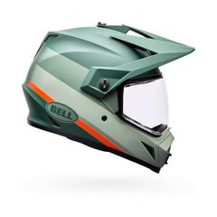 Bell Mx-9 Adv Mips Ece6 Trail Helmet Green Orange