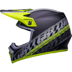 Bell Mx 9 Mips Offset Helmet Black Matt Yellow
