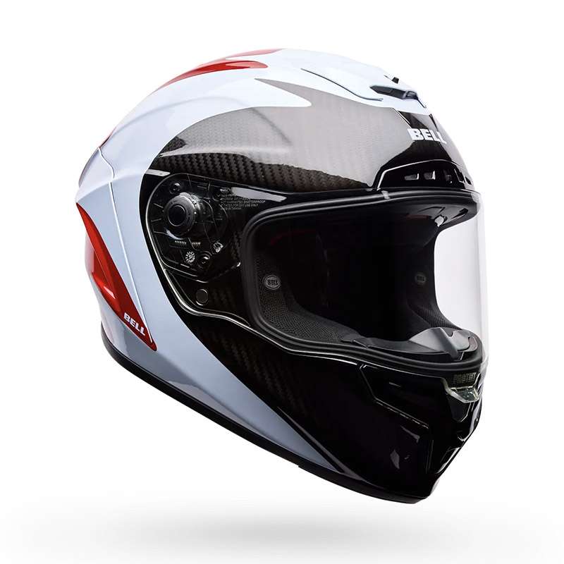 Bell Race Star Dlx Flex Ece6 Helmet Fluid Red White
