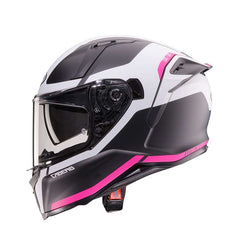 Caberg Avalon X Pure Helmet White Fuchsia Matt