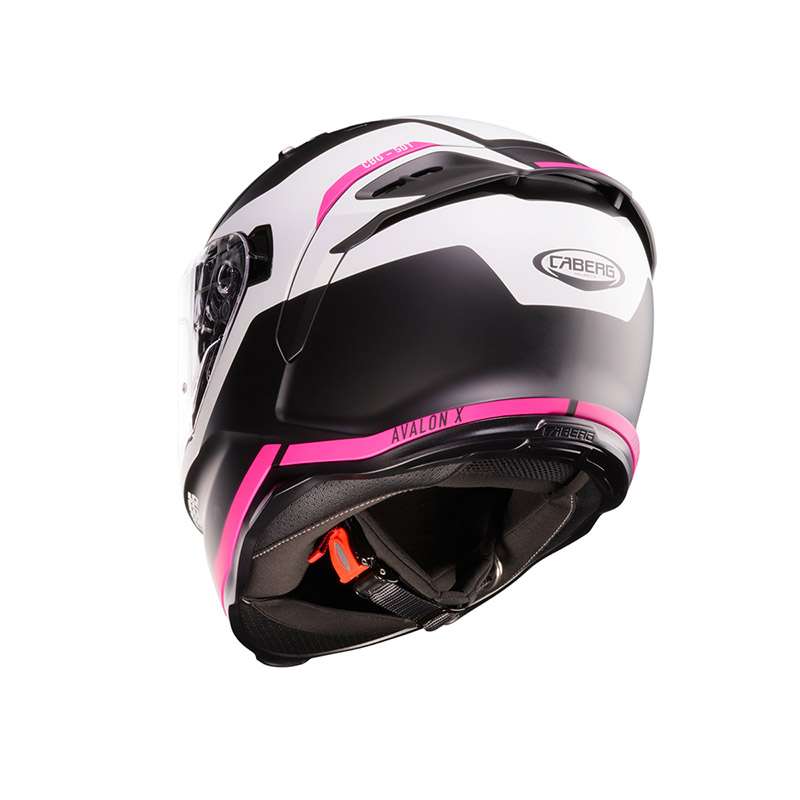 Caberg Avalon X Pure Helmet White Fuchsia Matt
