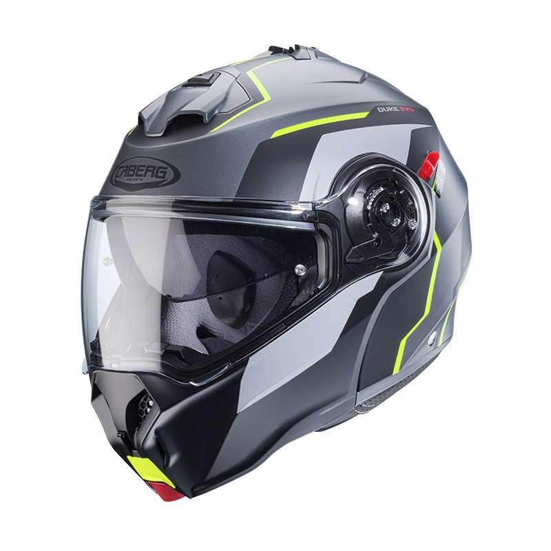 Caberg Duke Evo Move Modular Helmet Black Yellow