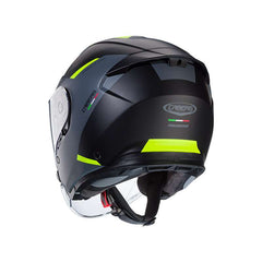Caberg Flyon 2 Boss Helmet Grey Yellow
