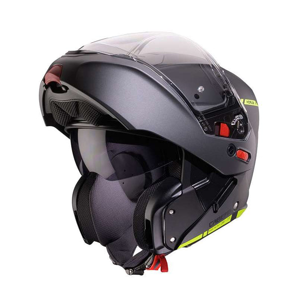Caberg Horus X Ray Helmet Grey Yellow Matt