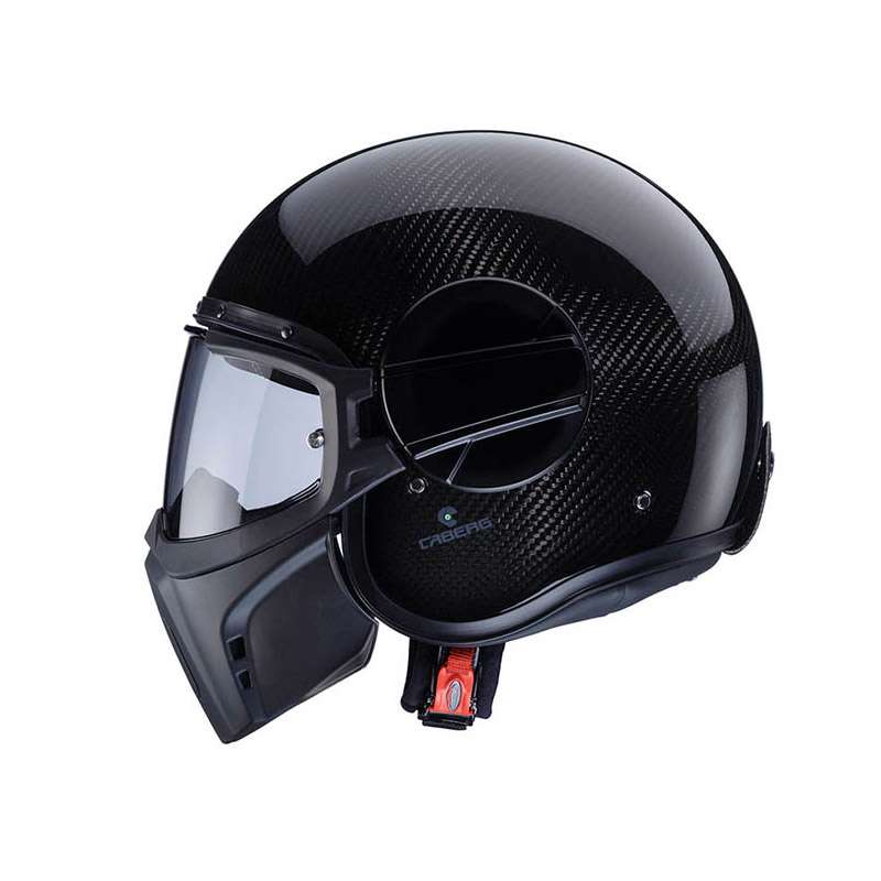 Caberg Jet Ghost X Carbon Helmet Black